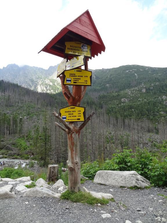 Penzion Tatry Vel'ka Lomnica Eksteriør billede
